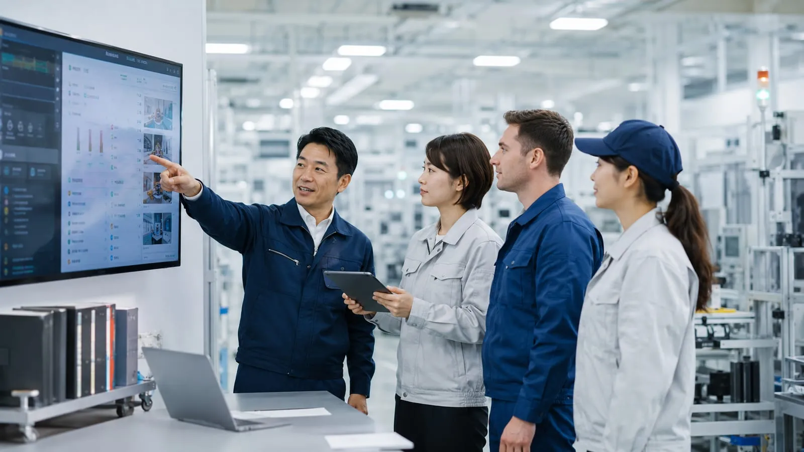 人が変わっても、品質が変わらない工場へ。